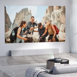 Nouveau <span class=keywords><strong>projecteur</strong></span> Android Pro U6 avec mise au point automatique, <span class=keywords><strong>projecteur</strong></span> de film, résolution native 1080P, correction trapézoïdale automatique pour la maison et le bureau - Product Image 5