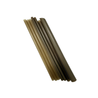 Pailles fantaisie colorées et originales en forme de grains de café pour fêtes, décorations de fête et gobelets avec paille