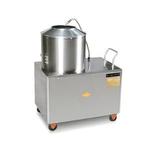 Rodillo de esmeril Industrial grano mini pelador de patatas lavadora eléctrica lavado y pelado máquina de limpieza de patatas para la venta