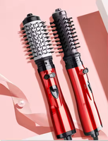 Peigne lisseur rotatif Brosse sèche-cheveux Bigoudi Brosse coiffante