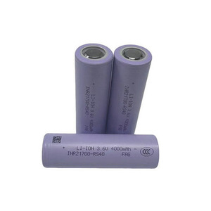 Baterai Reliance RS40 INR21700 3.6V 4000mAh 70A Discharge Sel Silinder Lithium Ion Berkinerja Tinggi Baterai Isi Ulang - Product Image 1