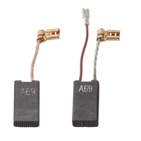1617014144 1617014135 pour Bosch GBH 5-40 GSH 5E A69 Ensemble de brosses de remplacement, brosse en carbone pour outils électriques