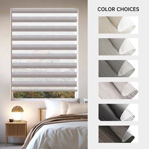 <span class=keywords><strong>Persianas</strong></span> Enrollables Zebra Hechas a Medida al por Mayor, <span class=keywords><strong>Persianas</strong></span> <span class=keywords><strong>de</strong></span> Ventana <span class=keywords><strong>de</strong></span> Doble Capa <span class=keywords><strong>de</strong></span> Poliéster, Proveedor <span class=keywords><strong>de</strong></span> <span class=keywords><strong>Persianas</strong></span> Zebra - Product Image 1