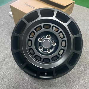 Forged Aluminum Multi-<b>Spoke</b> <b>Wheels</b> for New Matte Black 5-Year Warranty 40mm ET 9-9.5J - Product Image 1