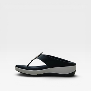 Stylish Womens Wedge Heel Toe Post <b>Slippers</b> Slip On Comfortable Casual Fashion Footwear for Daily Indoor Outdoor Wear - Product Image 4