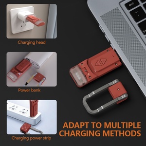 Lampe de lecture portable à clipser avec protection oculaire, luminosité réglable, LED, rechargeable par USB, pour la lecture au lit - Product Image 4