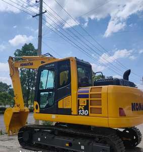 รถขุดตีนตะขาบ Komatsu PC130-7 มือสองสภาพดี 13 ตัน เครื่องยนต์ Kama พร้อมเกียร์ ปั๊ม แบริ่ง ระบบไฮดรอลิก - Product Image 3