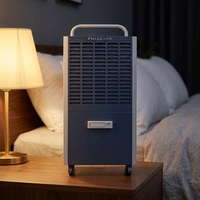 Déshumidificateur compact OEM ODM 50L avec affichage numérique et fonction minuterie pour usage domestique intérieur