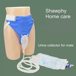 Collecteur d'urine <span class=keywords><strong>pour</strong></span> hommes Shawphy en TPE, réutilisable, 1000-2000 ml, certifié CE, <span class=keywords><strong>pour</strong></span> personnes incontinentes, collecte d'urine <span class=keywords><strong>pour</strong></span> personnes âgées - Product Image 1