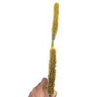 Pinceau PMS 4 pouces en U à double extrémité, doré et argenté, pour peinture sable, outil durable à poils industriels, pour le commerce international