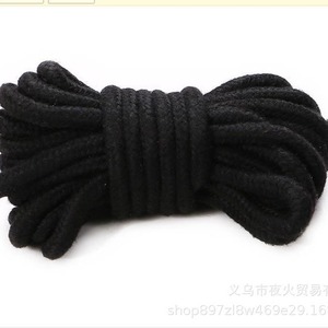 Adult sex toy 7-piece <b>set</b>, 5-meter cotton rope, women's SM erotic leather 7-piece sex toy manufacturer supply. - Product Image 2