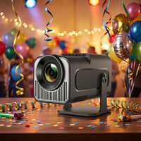 Projecteur de poche Junuo HY320 Mini Android 14 avec haut-parleurs intégrés, 720P, 200 lumens, WiFi 2.4/5G, autonomie de 30000h pour home cinéma
