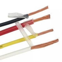 Cable Eléctrico Industrial THHN/THWN-2 de Cobre Puro, Aislamiento de PVC, Revestimiento de Nailon, IP67, 600V