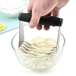 Cortador de masa de acero inoxidable para hornear, herramienta para mezclar harina y mantequilla con mango ergonómico, equipo de repostería duradero para cocina - Product Image 2