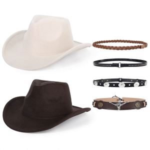 Sombrero de Vaquero Barato al por Mayor para Niños y Adultos, Sombrero de Vaquero Promocional de Gamuza - Product Image 1