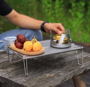 GARIDA all'aperto tavolo in alluminio campeggio comodo tavolo pieghevole escursionismo alpinismo portatile piccolo tavolino GCFT-001 - Product Image 5