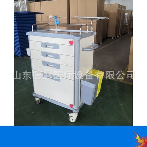 Chariot médical Deman, modèle ambulance, chariot de rangement pour salon de beauté - Product Image 2