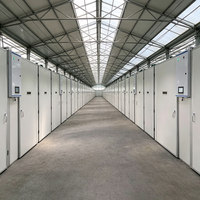 Incubateur d'œufs automatique industriel de type armoire, capacité 38400 œufs, pour l'éclosion de poulets et de volailles, avec retournement automatique des œufs