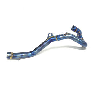 Para 2020-2023 Husqvarna <span class=keywords><strong>FE</strong></span> 501 <span class=keywords><strong>FE</strong></span> <span class=keywords><strong>450</strong></span> 2020 2021 <span class=keywords><strong>2022</strong></span> 2023 tubo frontal de escape de aleación de titanio - Product Image 1