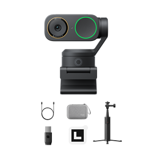 Insta360 Link 2 Pro Web Kamerası 4K Yapay Zeka Takibi Hareket Kontrolü 1/1.3 inç Sensör HDR Insta360 Orijinal - Product Image 2