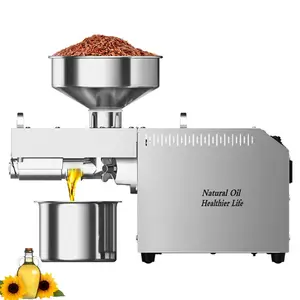 Eco-friendly Edible Cooking Oil Press Automatic oil pressers cold peanut coconut olive oil presser