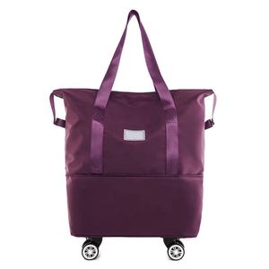 Sac de voyage week-end unisexe de haute qualité avec logo personnalisé, imperméable, en Oxford, pliable - Product Image 1