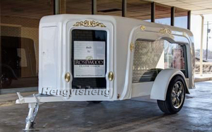 Carro de caballos para ceremonia funeraria cristiana/coche fúnebre antiguo con caballo negro a la venta/remolque de coche fúnebre - Product Image 5