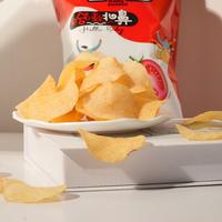 Fournisseur chinois de collations de légumes exotiques, saveur tomate, chips de pommes de terre fraîchement coupées, chips de pommes de terre