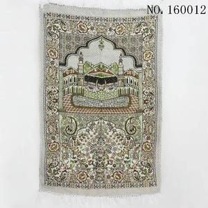 Tapis de prière musulman classique OEM Kelbai 70 * 110 cm en fil de coton pour usage domestique, lavable, livraison/vente en gros - Product Image 4
