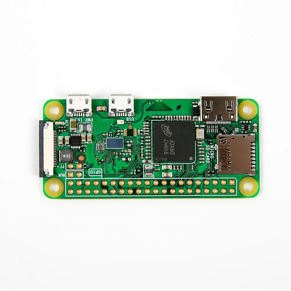 रास्पबेरी गड़बड़ी के साथ शून्य W बोर्ड 1GHz सीपीयू 512MB रैम वाईफ़ाई और PI0 आरपीआई 0 W