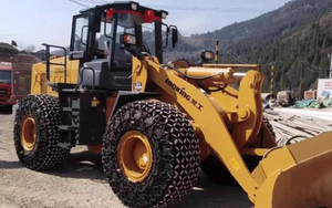 Chaîne antidérapante de pneu de chargeur 20, 30, 50 Longgong, Liugong, chaîne de protection de pneu de chariot élévateur XCMG 23.5-25 - Product Image 5