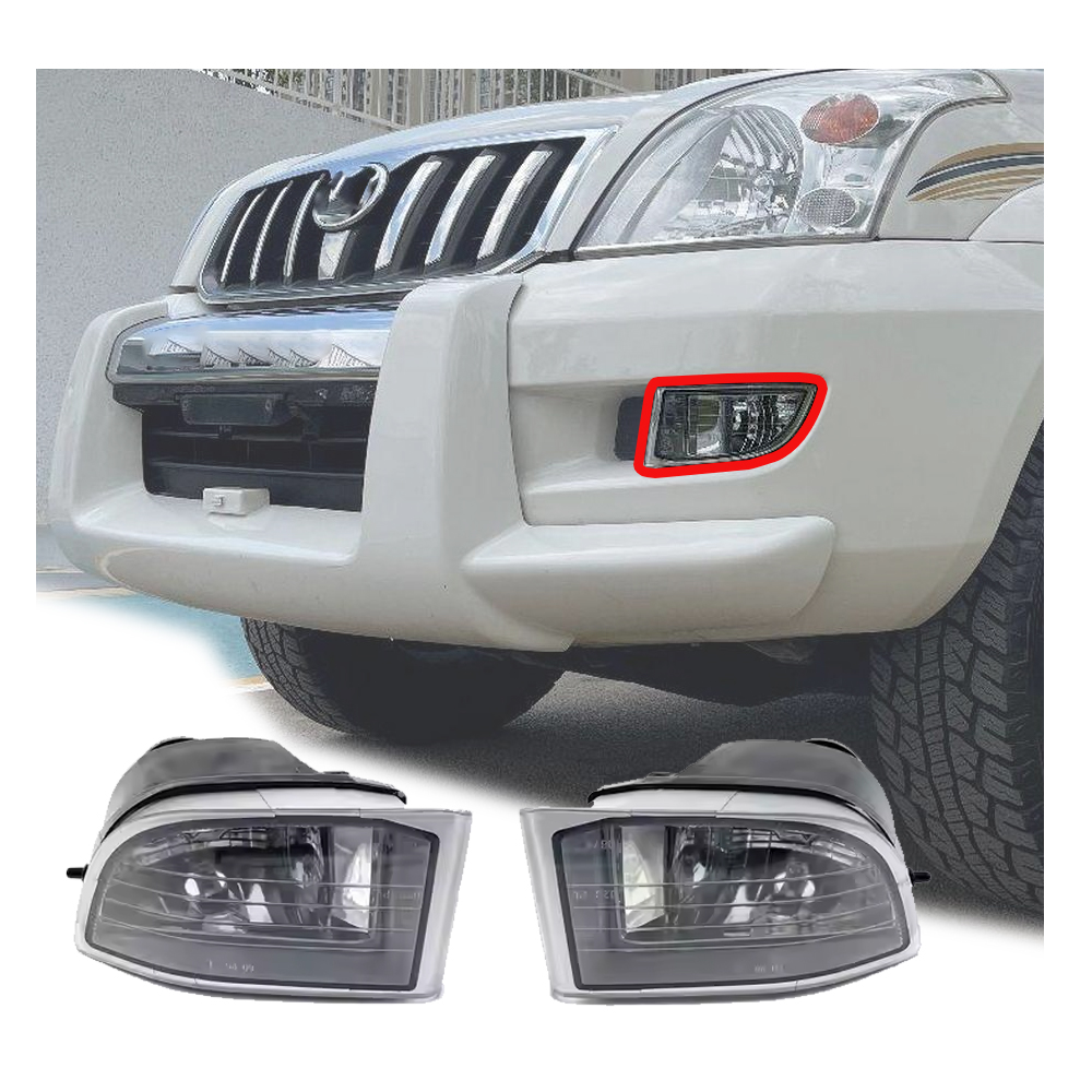 A.T L+R Driving Fog Lights Lamp Headlight Assembly For Toyota