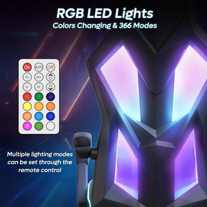 <span class=keywords><strong>Silla</strong></span> de <span class=keywords><strong>Gamer</strong></span> con <span class=keywords><strong>luces</strong></span> LED RGB, <span class=keywords><strong>silla</strong></span> de ordenador de tela transpirable, <span class=keywords><strong>silla</strong></span> de juego iluminada con soporte Lumbar ajustable, muestra gratis - Product Image 5