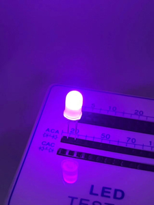 5 mét Tím <span class=keywords><strong>UV</strong></span> <span class=keywords><strong>Led</strong></span> nước rõ ràng tia cực tím 365-370nm 395nmn 400nm Violet vòng đầu đèn ánh sáng hạt - Product Image 3