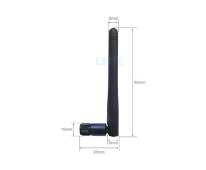 Antenne en caoutchouc flexible Ebyte TX433-JK-11 110 mm 2,5 dBi 433 MHz pour communication sans fil et autres applications – Vente chaude - Product Image 4