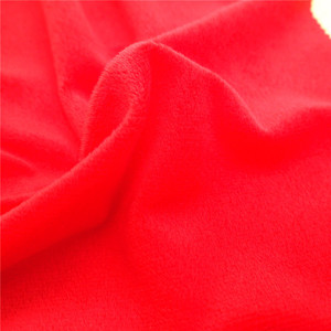 Terciopelo rojo cortina de tela de bebé manta almohada de materias primas - Product Image 1