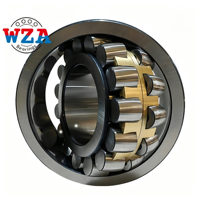 Roulement à rouleaux sphériques WZA Premium 22314MB/W33C3 CC CA E avec cage en laiton massif, pièces détachées pour équipement de concassage minier, module auto-alignant