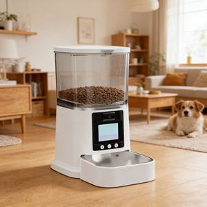 Distributeur automatique de nourriture pour animaux de compagnie intelligent, distributeur de nourriture pour animaux de compagnie écologique, bols et distributeurs de nourriture pour animaux de compagnie - Product Image 1
