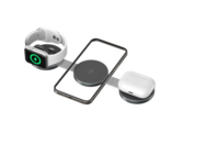Chargeur magnétique sans fil PD 3.0 OTP multifonctionnel 3 en 1 pliable pour téléphone et montre connectée