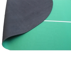 Không trượt Neoprene cao su tự nhiên cơ sở Polyester Vải vải hàng đầu quảng cáo cao su Poker bảng Top Mat tùy chỉnh in ấn - Product Image 4