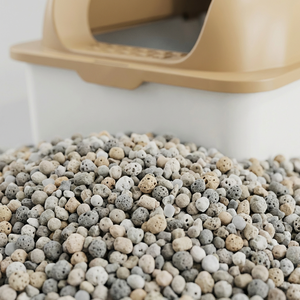 Große Quadratische Katzentoilette aus PP und Edelstahl, 20L, Leicht zu Reinigen, Geräumig, Lebensmittelecht, mit Schaufel und Matte, Individuelle Farbe, Großhandel MOQ 2000 - Product Image 3