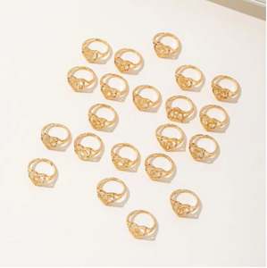 Кольцо из меди с 26 буквами - Product Image 3