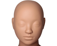 Tête de Mannequin en Silicone souple, modèle féminin de, accessoire d'entraînement pour le Massage des épaules, vente en gros