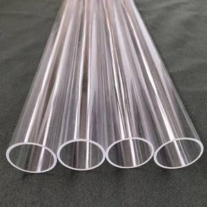High Quality Large Diameter PMMA Clear <b>Plastic</b> Polycarbonate Pipe Acrylic Tube Customizable Round Clear Packing Tube China - Product Image 4