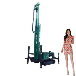 Máquina perforadora Water Borewell Plataforma de perforación minera 421 Máquina perforadora de chorro de roca dura hidráulica completa de doble brazo - Product Image 6