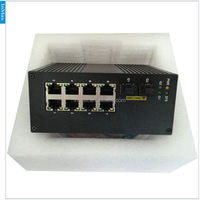 Commutateur Ethernet gigabit fibre optique industriel, 10 ports, Rail Din, haute qualité