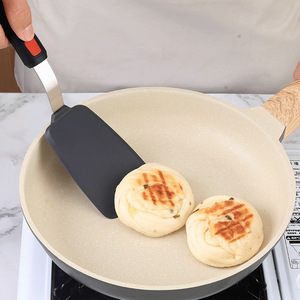 Silicone Cooking Spatula Non Stick Pan Spatula Teppanyaki Spatula Tamagoyaki Spatula Egg <b>Tools</b> Convenient - Product Image 1