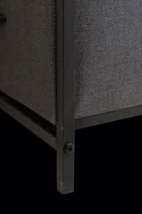High Quality Freestanding Durable Stainless Steel MDF Panel Pine Modern Living Room Fabric <b>Cabinets</b> Sample Available Fabric - Product Image 5