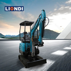 Mini Excavadora <span class=keywords><strong>de</strong></span> 2 Toneladas <span class=keywords><strong>de</strong></span> Alta Calidad con Certificación CE y EPA, Maquinaria para <span class=keywords><strong>Movimiento</strong></span> <span class=keywords><strong>de</strong></span> <span class=keywords><strong>Tierras</strong></span>, Micro Excavadora para Jardinería, Pequeña Excavadora Todoterreno en Venta - Product Image 1