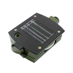 Brújula de avistamiento Lensatic multifuncional de alta precisión con bolsa inclinómetro a prueba de golpes para caza navegación al aire libre - Product Image 5